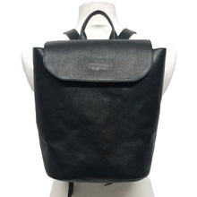 Load image into Gallery viewer, Unisex Black Genuine Leather Backpack