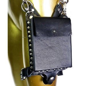 Leather Leg Harness, Leg Harness, Leather Leg Harness, Leg harness Set. One for Each Leg (LH001)