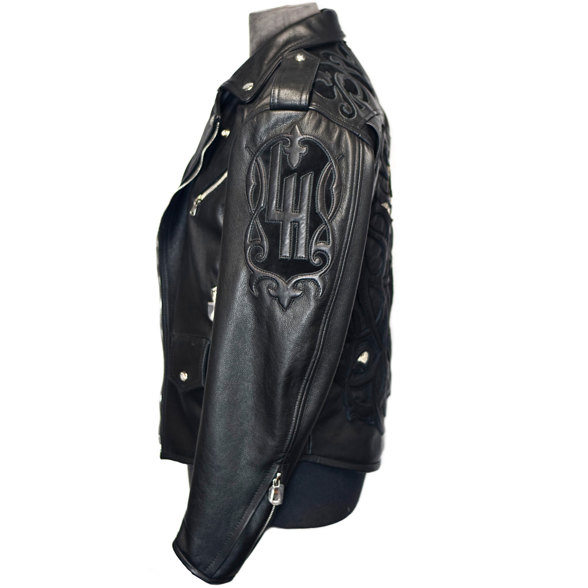 Buy Python Biker Leather Jacket