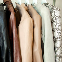 Load image into Gallery viewer, Womens  Lambskin Leather Jacket