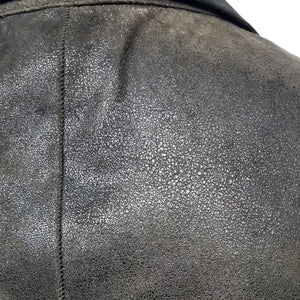 Men's Forest Green Suede Lamb Leather Jacket,