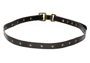 Dark Brown Half inch adjustable belt